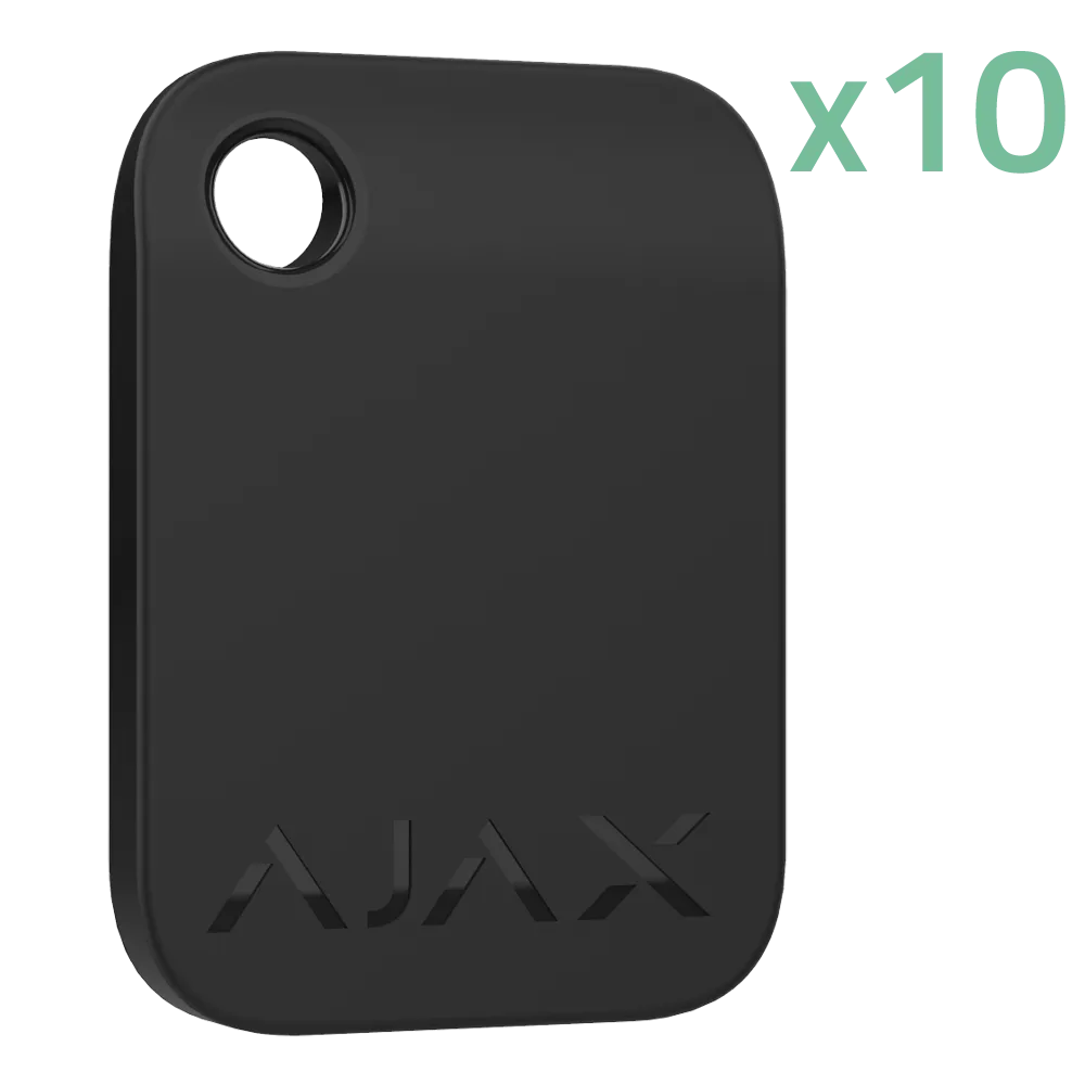 Tarjeta AJAX Tag 10XAJ-TAG-B Control Accesos Negro