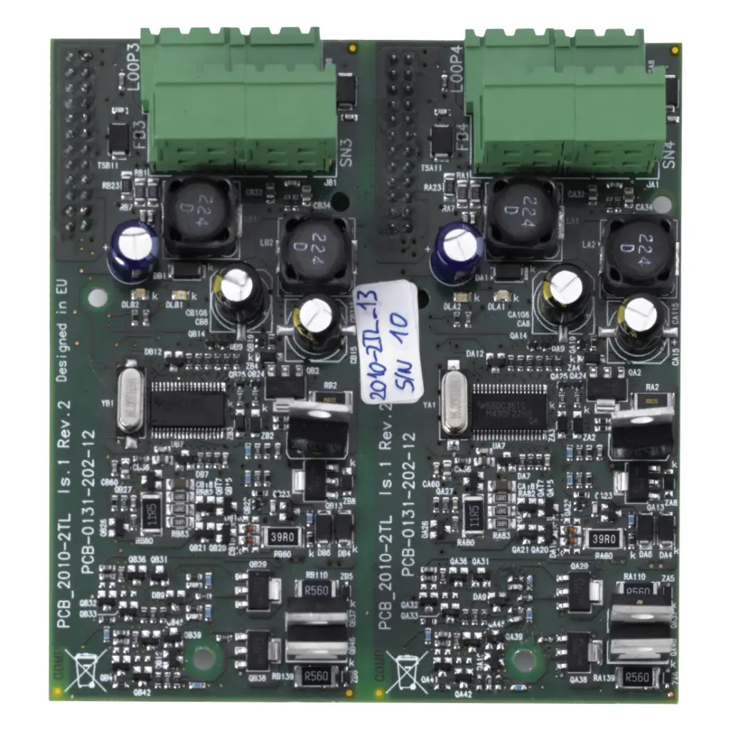 Tarjeta Ampliación 2 Lazos 2X-LB para Centrales Incendio