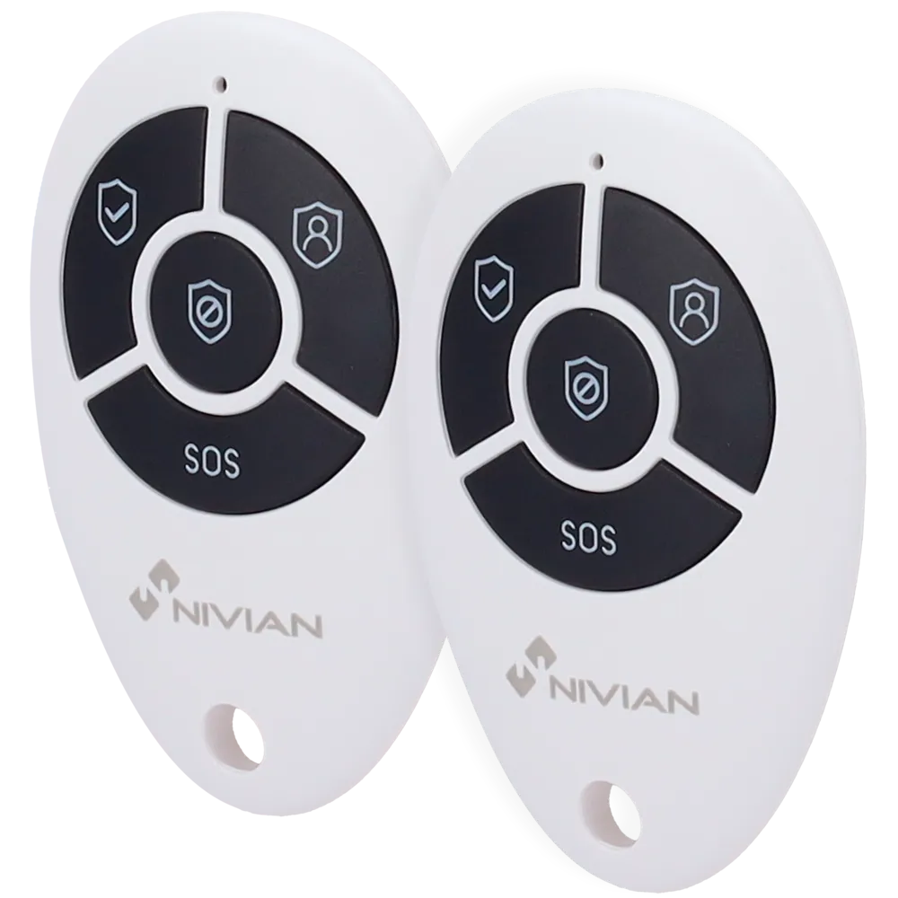 Mando Inalámbrico Nivian 2XNVS-REMOTECONTROL para Alarmas