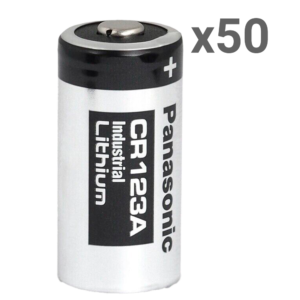 Batería Pack 50 uds (50XBATT-CR123A-P)