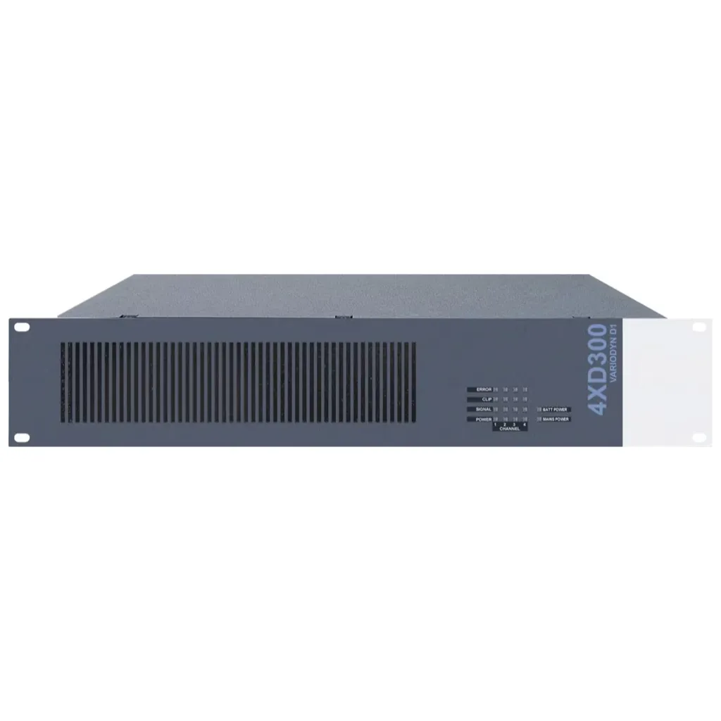Amplificador 4x300W 100V EN54 Notifier 580248.11