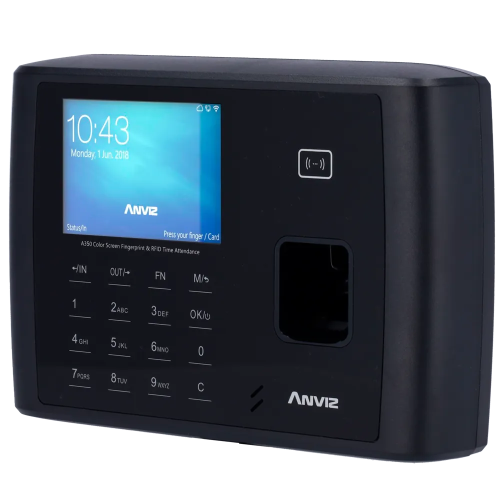 Control Presencia Anviz A350-BT-WIFI Huella Tarjeta WiFi