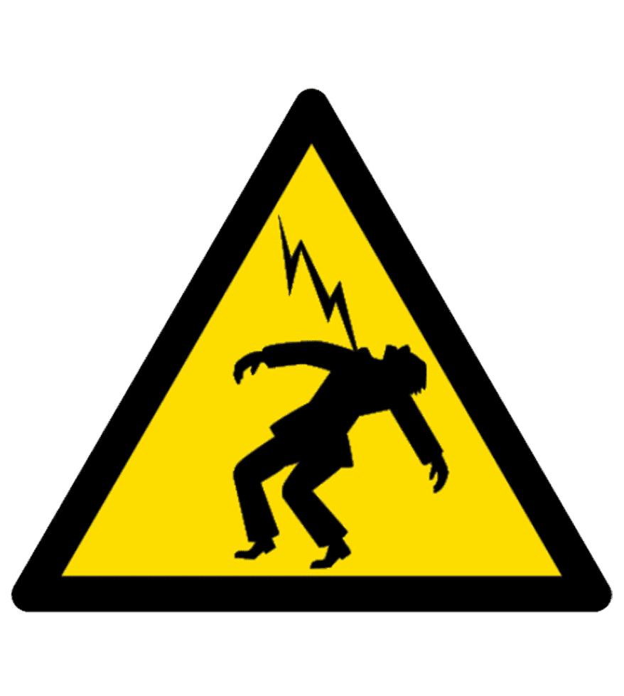 Señal / Cartel de Peligro. Alta tensión - Imagen 2