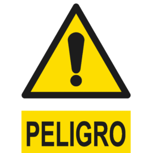 Señal / Cartel de Peligro