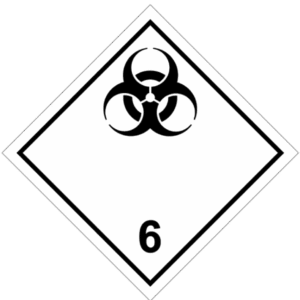 Señal de Materias infecciosas