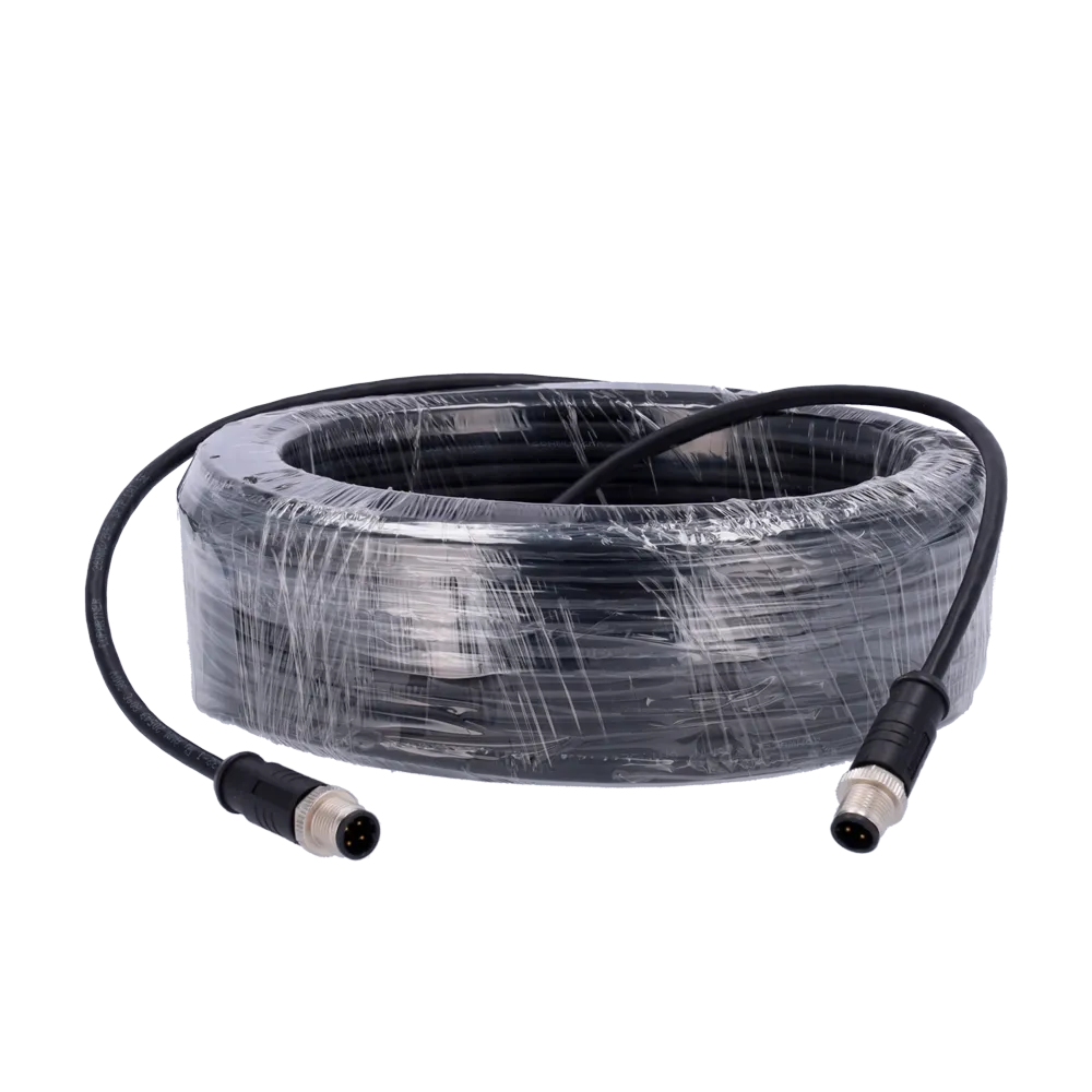 Cable AHD Hikvision AE-MC4343-30 30m Conector M12 Aviation