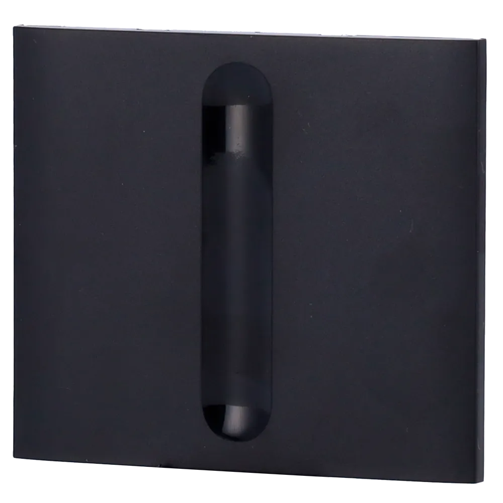 Panel Táctil Ajax AJ-CENTERBUTTON-DIMMER-B-VERT Negro