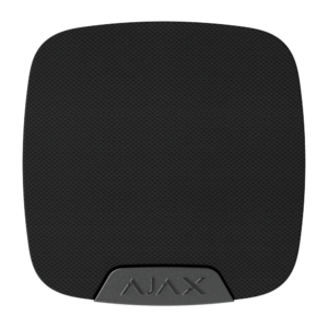 AJAX - AJ-HOMESIREN-S-B - Sirena interior Jeweller Cableada con flash 105 dB negro Grado 2