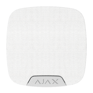 AJAX - AJ-HOMESIREN-S-W - Sirena interior Jeweller Cableada con flash 105 dB blanco Grado 2