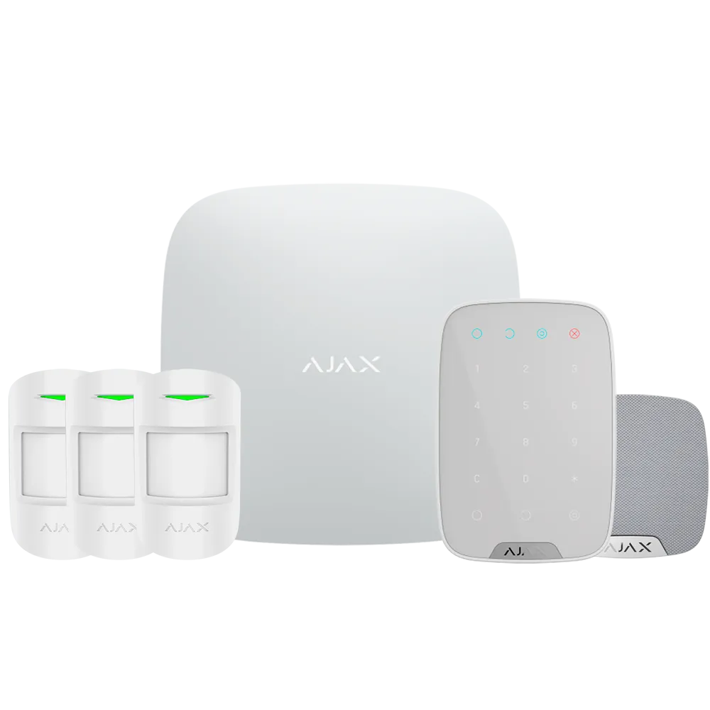 Kit Alarma Ajax AJ-HUBKIT-RENOVE1-W Grado 2 Jeweller