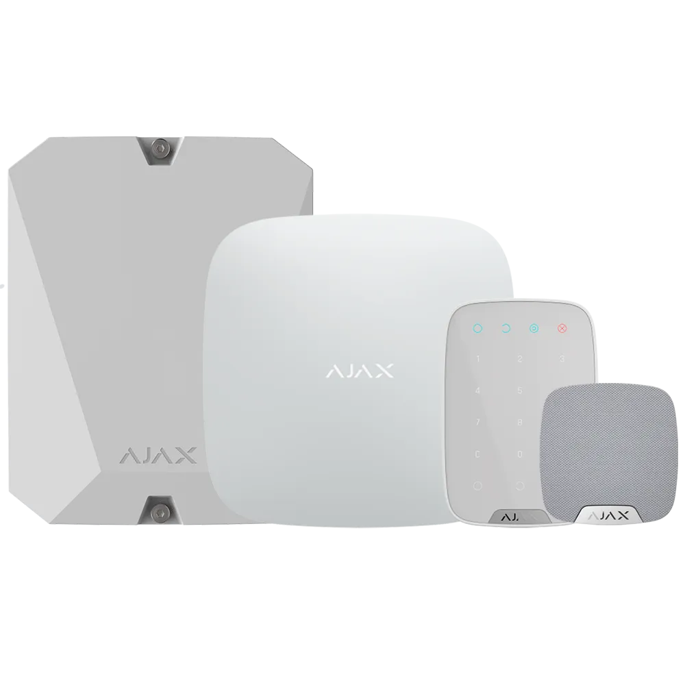 AJAX AJ-HUBKIT-RENOVE2-W Kit Profesional Alarma Jeweller