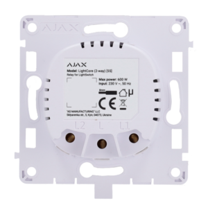 AJAX - AJ-LIGHTCORE-2W - Interruptor / botón Jeweller