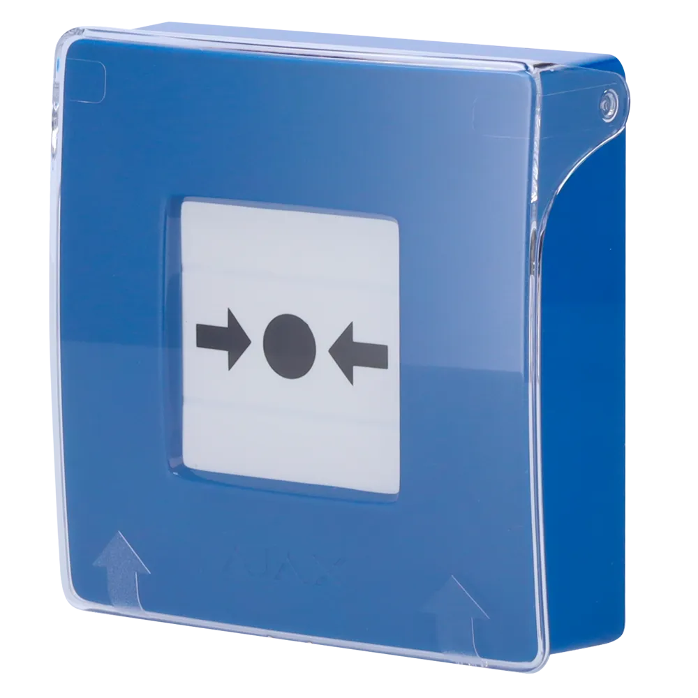 Botón de Pánico Inalámbrico AJAX AJ-MANUALCALLPOINT-BLUE