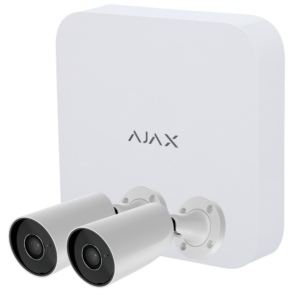 Desconocido AJ-NVRKIT108-2XBULLET-W Kit CCTV – IP · NVR 8 canales · 2 cámaras · Bullet