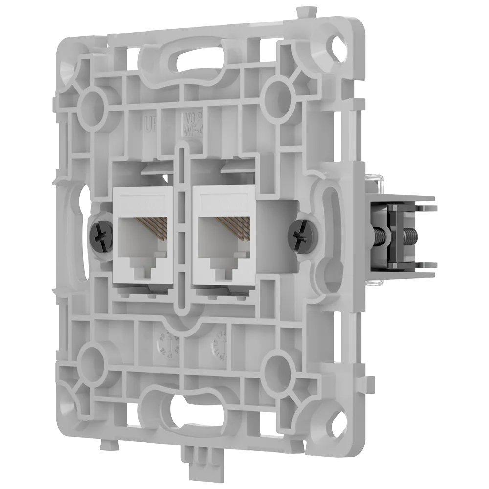 AJAX AJ-OUTLETCORE-LAN-W Enchufe LAN Cableado Blanco