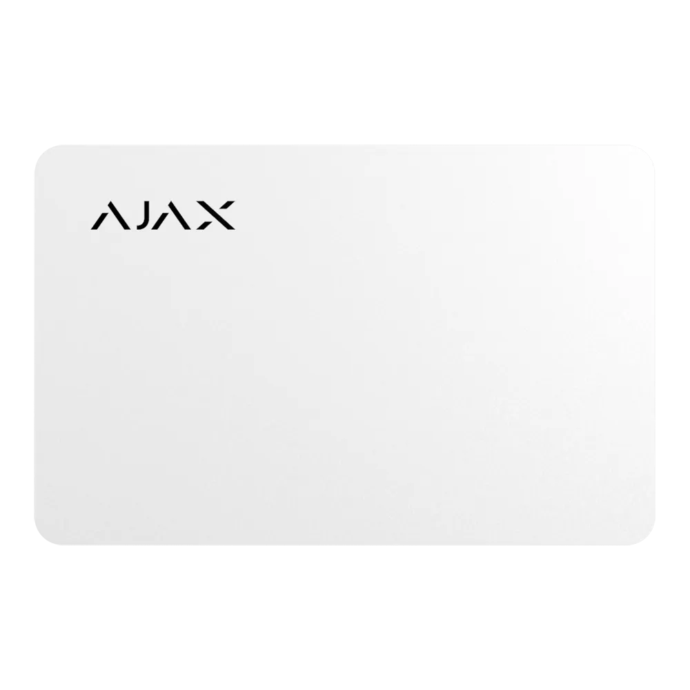 AJAX Pass AJ-PASS-W Tarjeta Proximidad Blanca KeyPad Plus