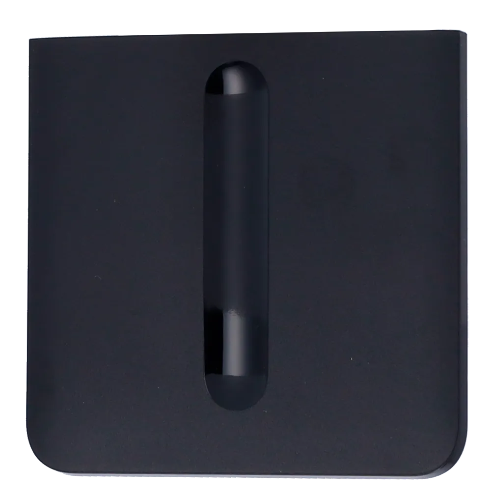 Panel Táctil Ajax AJ-SIDEBUTTON-DIMMER-B-VERT Negro Regulable