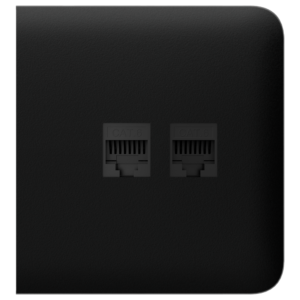 AJAX - AJ-SIDECOVER-LAN-B - Tapa / embellecedor Cableado negro