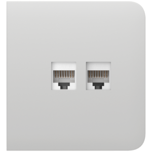 AJAX - AJ-SIDECOVER-LAN-W - Tapa / embellecedor Cableado blanco