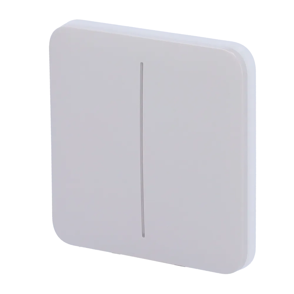 Panel Táctil Doble Ajax AJ-SOLOBUTTON-2G-FOG Niebla