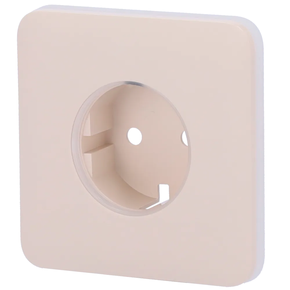 AJAX AJ-SOLOCOVER-IVO Tapa Embellecedor Cableado Marfil