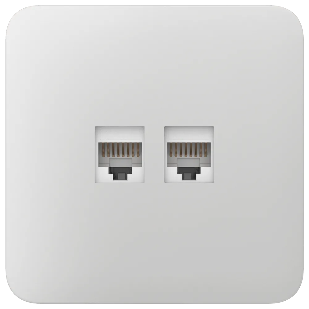 Tapa Embellecedor Cableado Blanco AJAX AJ-SOLOCOVER-LAN-W
