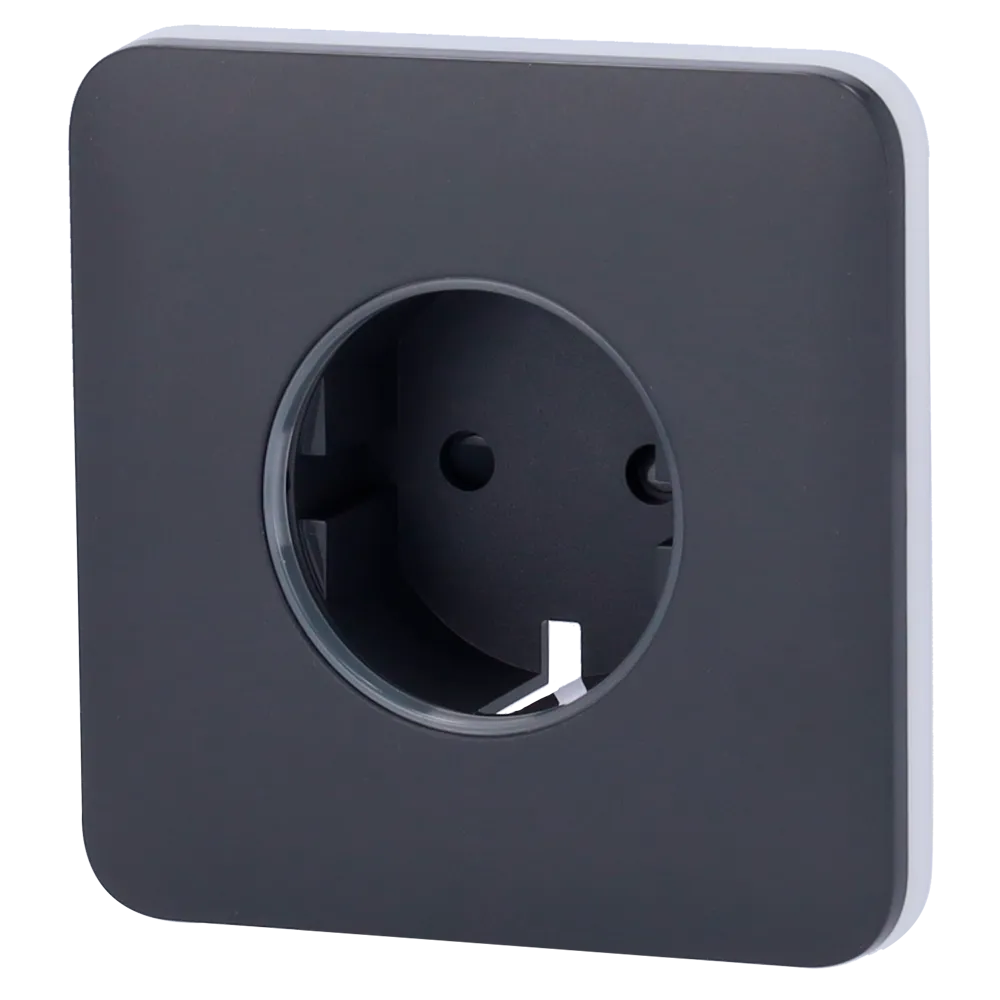 Tapa Cableado Gris AJ-SOLOCOVER-SMART-GRA para Enchufe AJAX