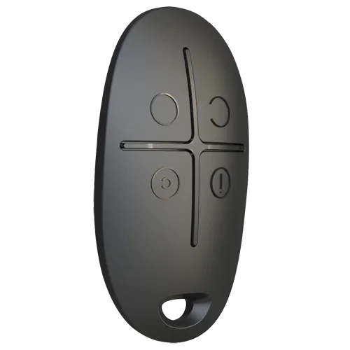 AJAX AJ-SPACECONTROL-B-DUMMY Mando Negro Sistemas Alarma