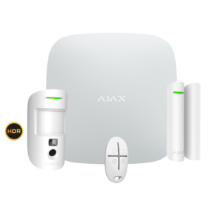 AJAX - AJ-STARTERKIT-CAM-HDR-W - Kit profesional Jeweller blanco con cámara app