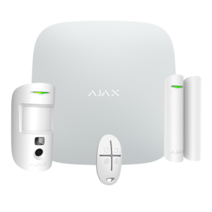 AJAX - AJ-STARTERKIT-CAM-W - Kit profesional Jeweller blanco con cámara app