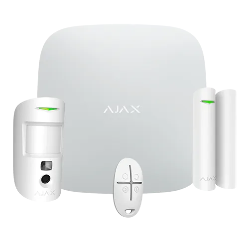 Kit Ajax StarterKit Cam AJ-STARTERKIT-CAM-W con Fotoverificación