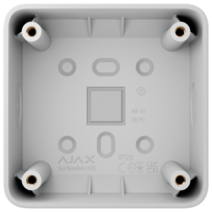 AJAX - AJ-SURFACEBOX-W - Caja / soporte Cableado blanco