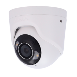 Cámara turret IP Ajax AJ-TURRETCAM-5-HL-W 5 MP lente 2.8 mm PoE