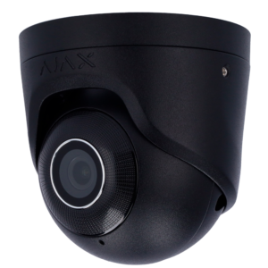 Cámara turret IP Ajax AJ-TURRETCAM-8-B 8 MP lente 2.8 mm PoE