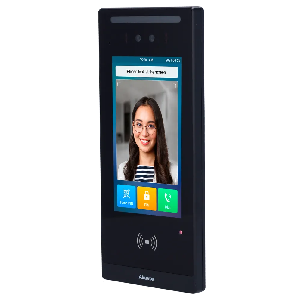 Placa Videoportero IP Akuvox AK-E18C 2Mpx PoE MIFARE NFC