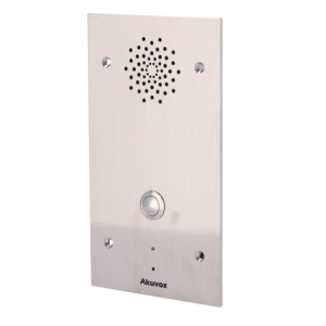 Placa videoportero - IP - empotrar / superficie - Akuvox - sin WiFi, PoE - IP65 IK10 - Ref. AK-E21A