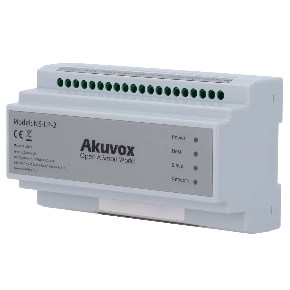 Distribuidor 2 Hilos Akuvox AK-NS-LP-2 para Videoporteros