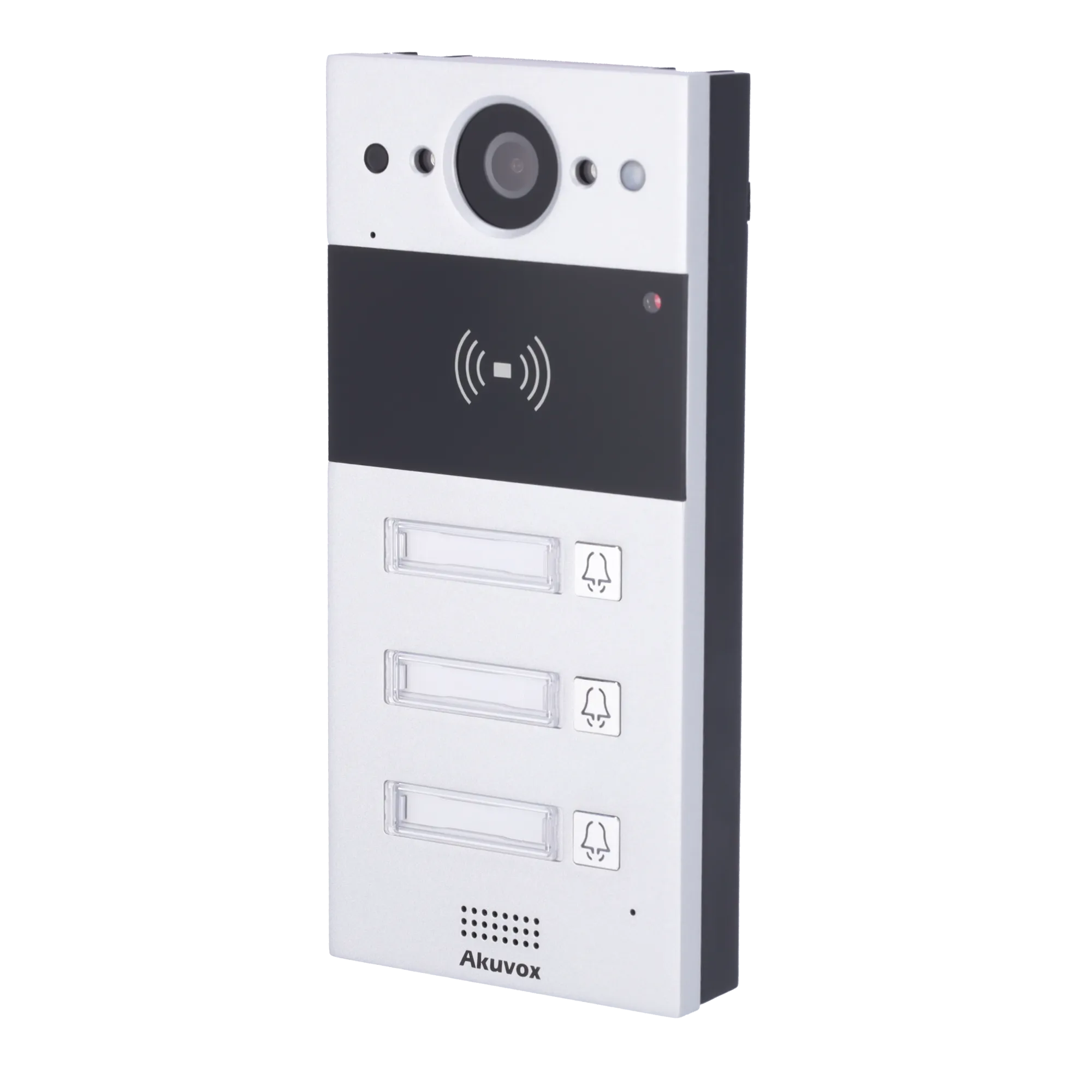 Placa Videoportero IP Akuvox AK-R20B-3B 3 Viviendas 2Mpx