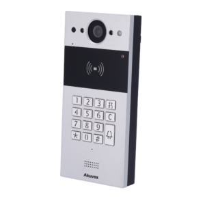 Placa videoportero - 2 hilos - superficie - Akuvox - Cámara 2 Mpx - sin WiFi, sin PoE - IP65 IK07 - Acceso MIFARE/EM/NFC/PIN - Ref. AK-R20K-2