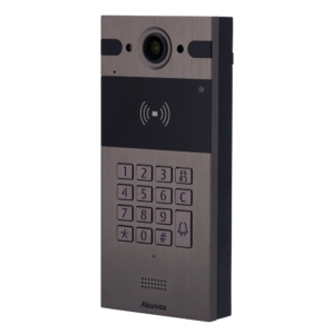 Placa videoportero - IP - superficie - Akuvox - Cámara 4 Mpx - sin WiFi, PoE - IP65 - Acceso MIFARE/EM/NFC/PIN - Ref. AK-R25K