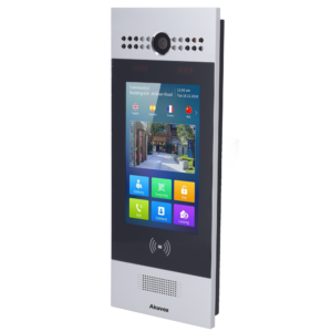 Placa videoportero - IP - empotrar / superficie - Akuvox - Cámara 3 Mpx - sin WiFi, PoE - IP65 IK06 - Acceso MIFARE/EM/PIN/QR - Ref. AK-R29S