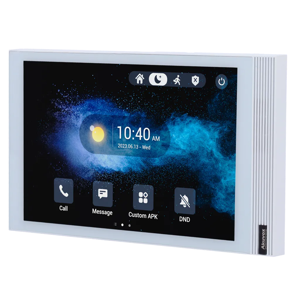 Monitor Videoportero IP PoE 8" Akuvox AK-S563-WHITE
