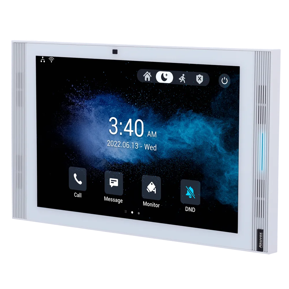 Monitor Videoportero IP 10" Akuvox AK-S567-WHITE PoE