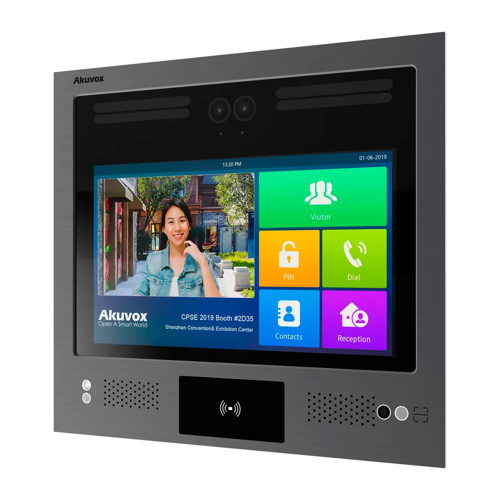 Placa Videoportero IP Akuvox AK-X916S-L 2Mpx PoE MIFARE