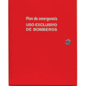 Armario para planos de evacuación