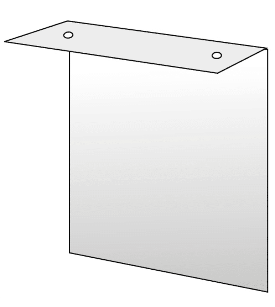 Soporte para Señales en banderola. Aluminio - Imagen 2