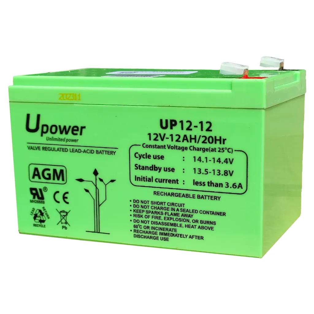 Batería 12V 12Ah BAT-12V12Ah AGM para Centrales Incendio