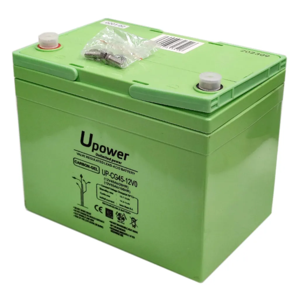 Batería 12V 45Ah Carbon-Gel BAT-12V45Ah Centrales Incendio