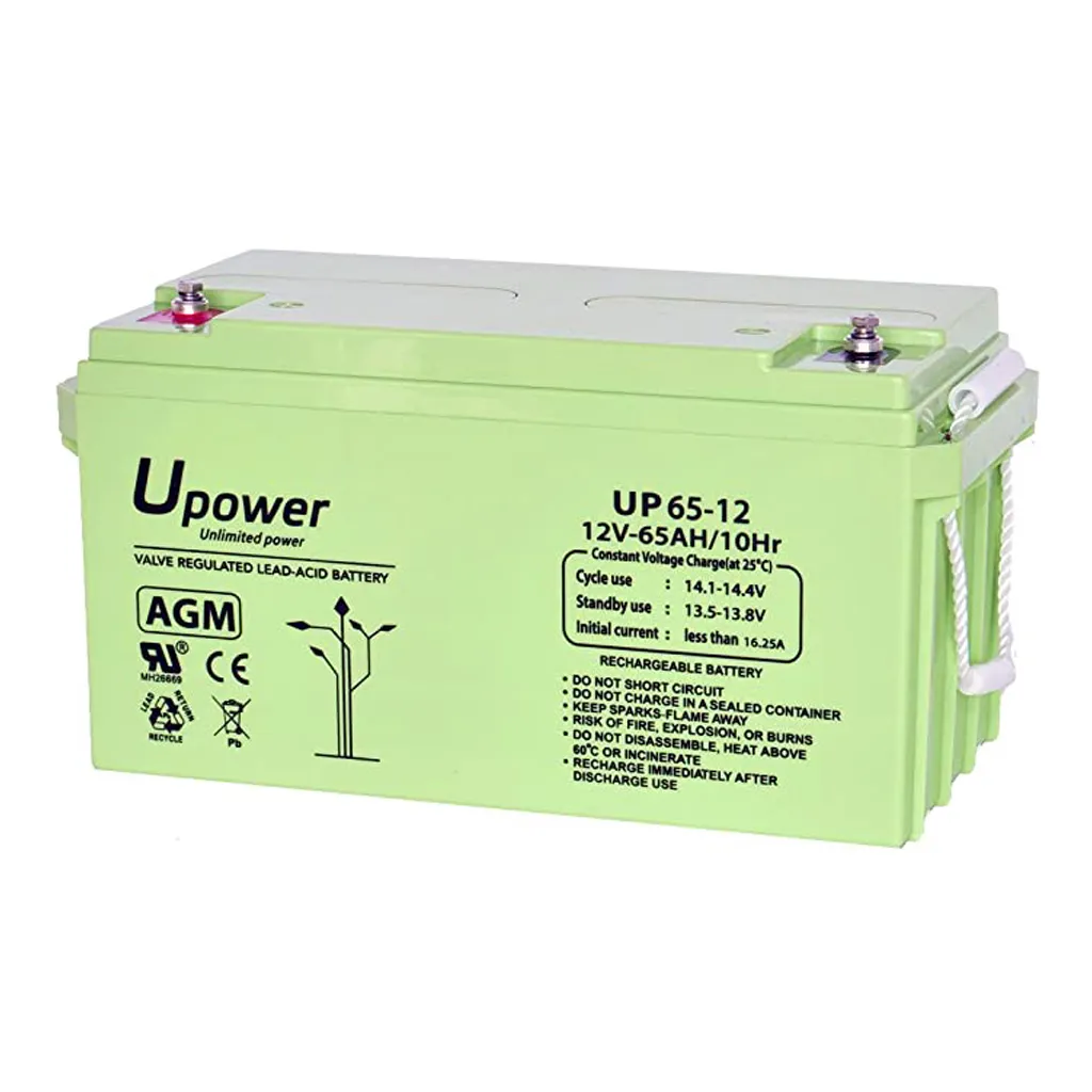 Batería 12V 65Ah BAT-12V65Ah AGM Centrales Incendios