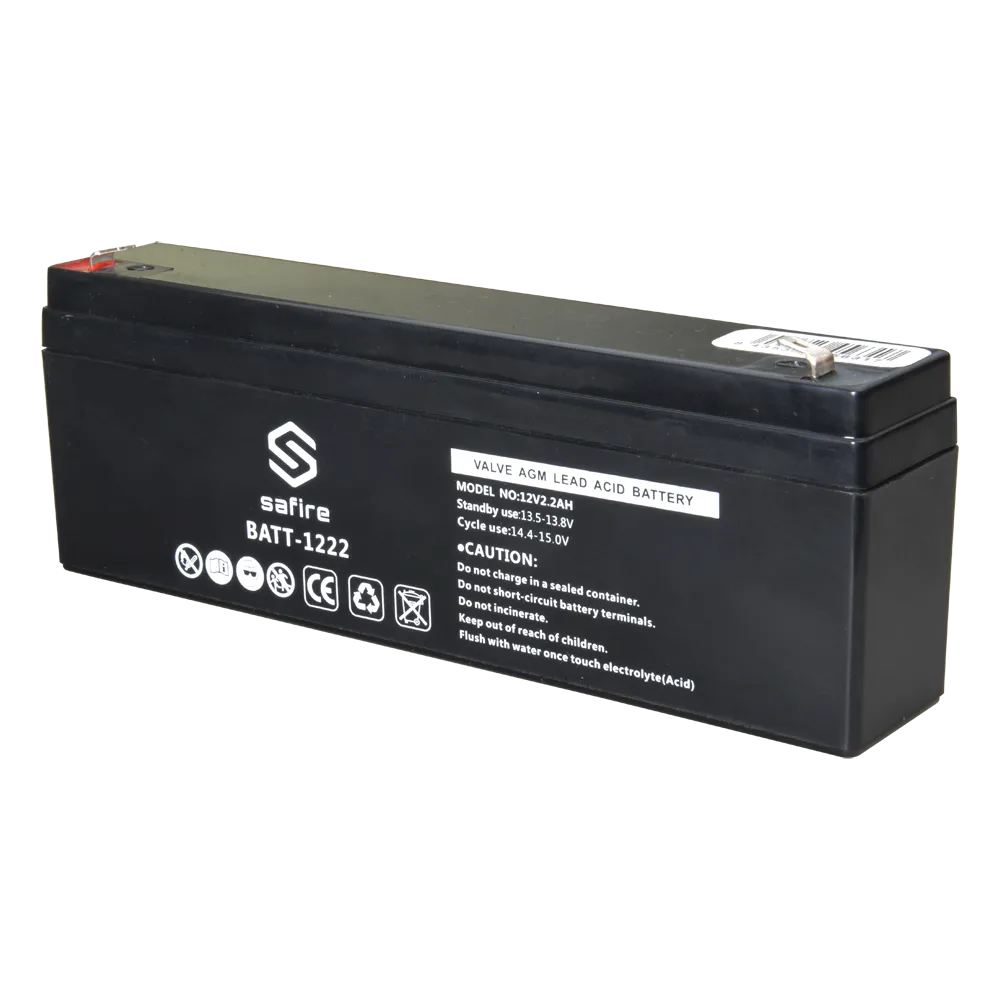 Batería BATT-1222 12V 2.3Ah AGM para Centrales Incendio